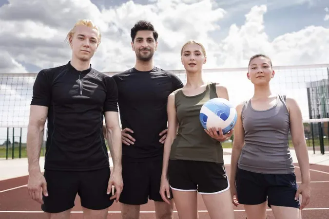 Volleyball Players Having Match X - Amateur Athletic Union Certification study guide