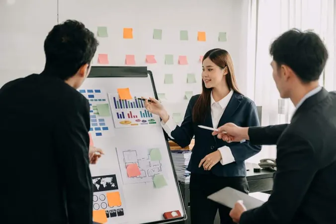 Asian Business People Sum Up Results Their Work Company Year New Project Officexa X - Agile Certified Practitioner study guide