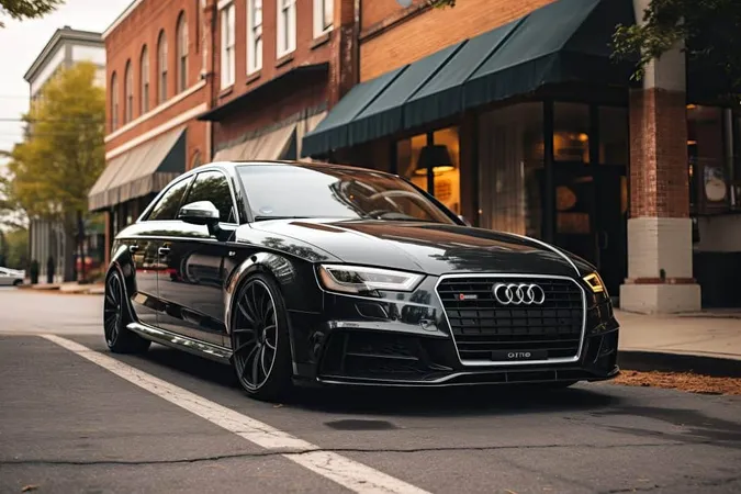Striking Snapshot Black Audi Showcased Gracefully Roadside Ar 32 X - Certified Audi TT Specialist study guide