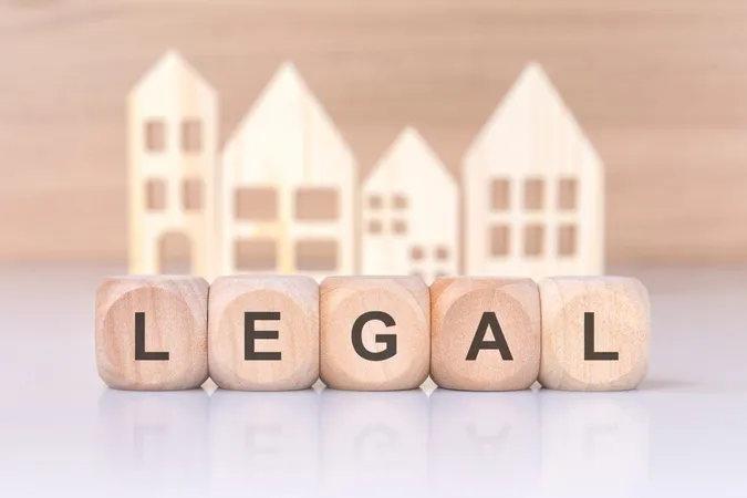Visual Representation Real Estate Proposal Using Wooden Blocks House Symbols X - California Real Estate Exam study guide