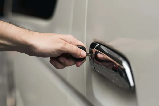Unlocking Car Door With Key X - Certified Automotive Locksmith study guide