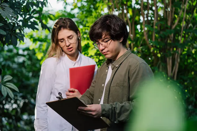 Young Agricultural Engineers Working Greenhouse - Certified Environmental Auditor study guide
