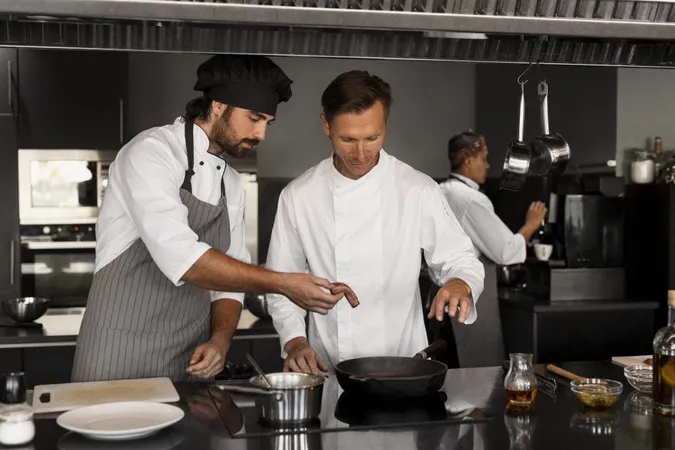 Chef Working Together Professional Kitchen X - Certified Executive Chef study guide
