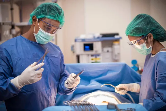 Surgeons Operating Patient Hospital X - Certified First Assist study guide