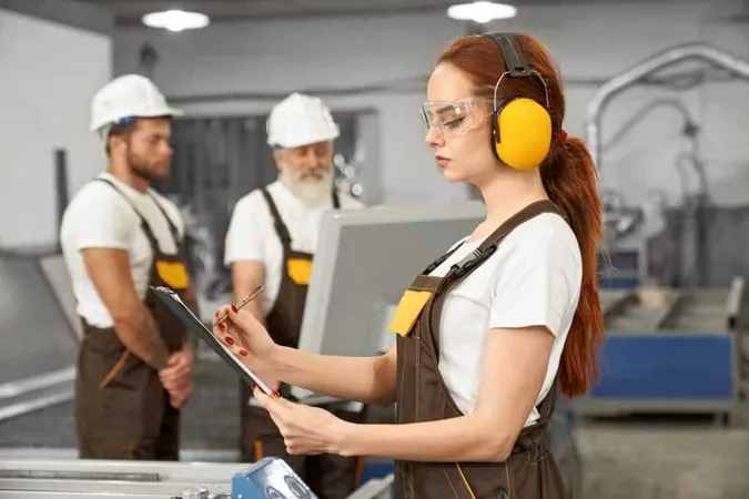 Engineers Working With Plasma Laser Cutter Factory X - Certified Manufacturing Specialist study guide