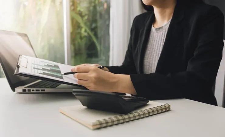 Midsection Man Using Mobile Phone X - Certified Payroll Manager study guide