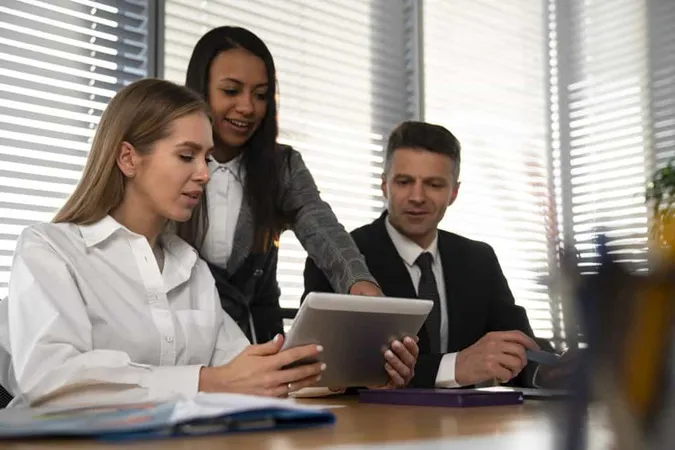 Medium Shot Business Team Working X - Certified Sales Manager study guide