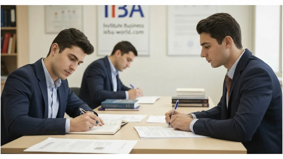 IBA Practice Test and Aptitude Test Guide