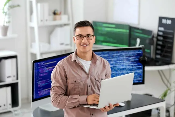 Portrait Male Programmer Office 1 X - Microsoft Certified Master study guide
