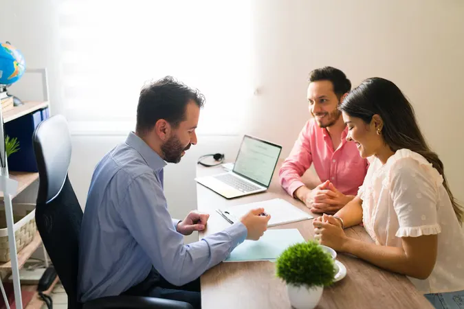 This Is Your Booking Trip Young Man Planning Vacation About Sign Purchase Agreement With Travel Agent - Certified Secure and Fair Enforcement Mortgage Loan Originator study guide